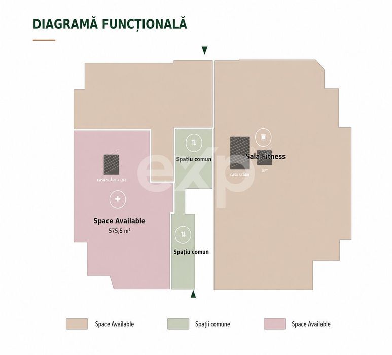 Inchiriere spatiu comercial 575 mp(divizibil) – ultra central IASI