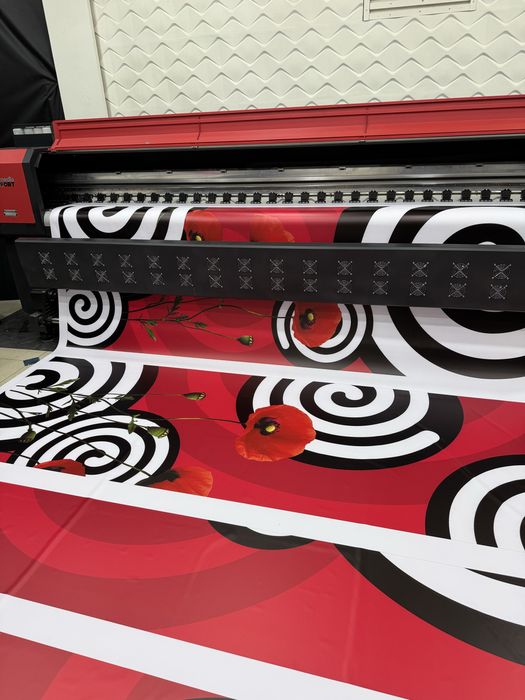 Широкоформатный принтер 3,2м, экосольвент