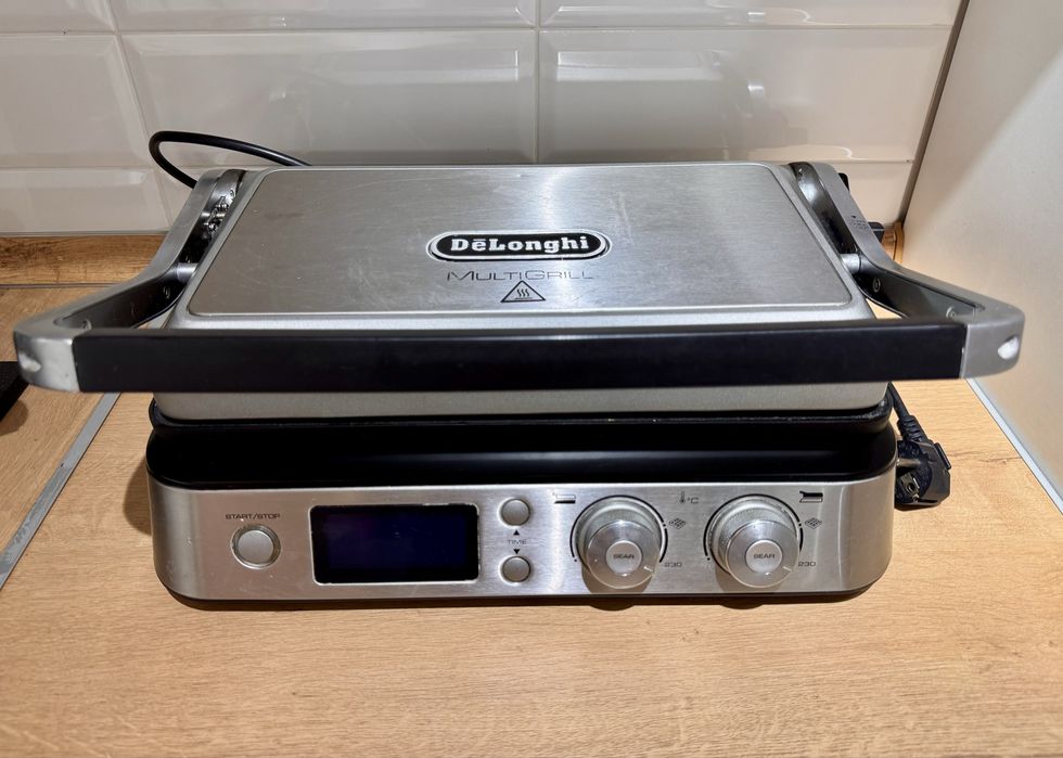 Мультигриль DeLonghi б/у, в хорошем состоянии
