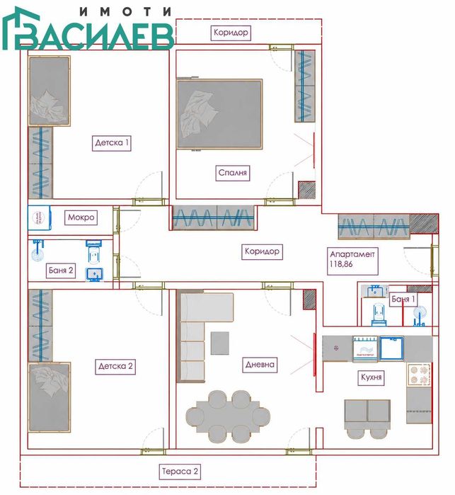 Продава МНОГОСТАЕН град София, Люлин 5