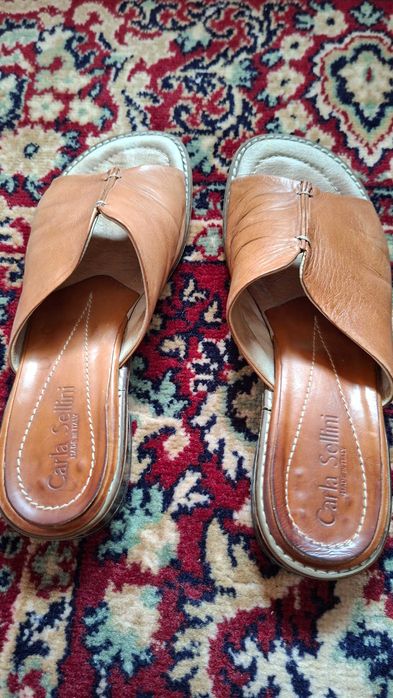 Saboti de vara din piele, foarte comozi