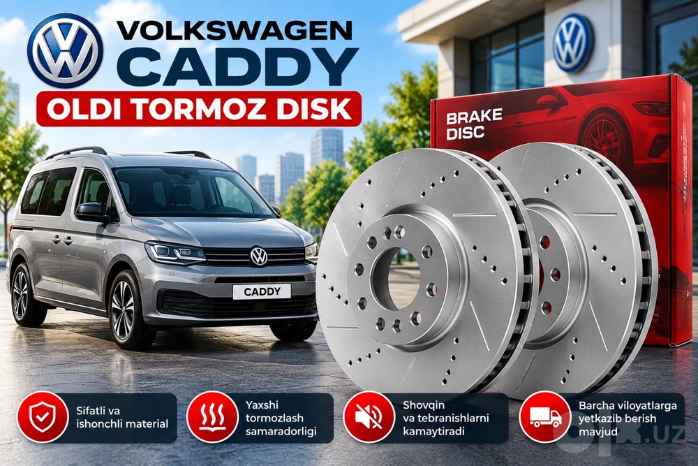 Volkswagen Caddy oldi tormoz diski apornik