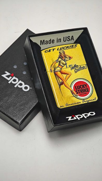 ZIPPO Lucky Strike, Camel, Japan Anime и др. Оригинална НОВА запалка