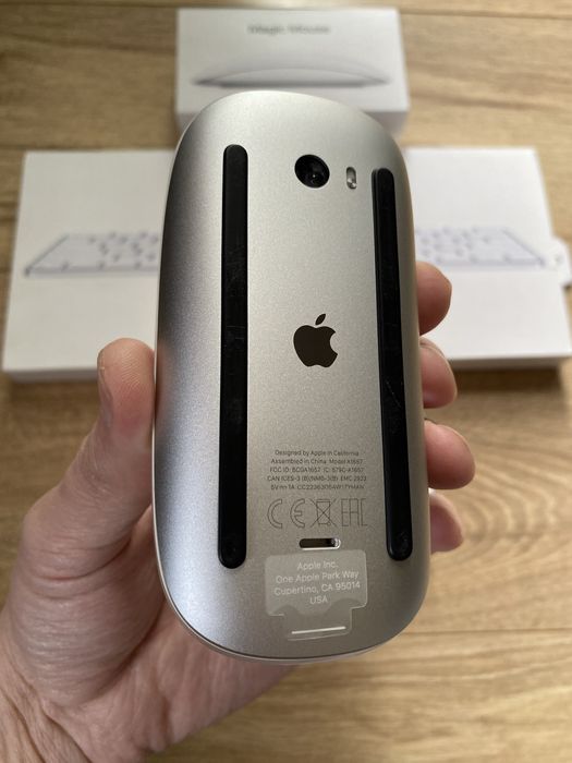 Клавиатура Apple Magic Keyboard с Touch ID и Мышка Magic Mouse