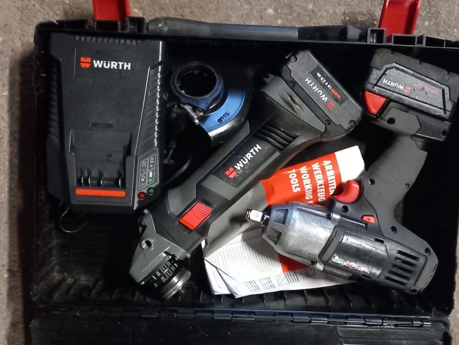 Kit WURT MASTER  , Impact cu pătrat 1/2 și flex