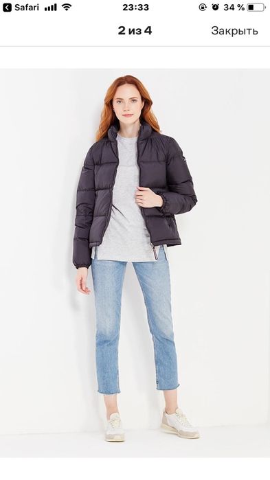 Женский пуховик Tommy Jeans