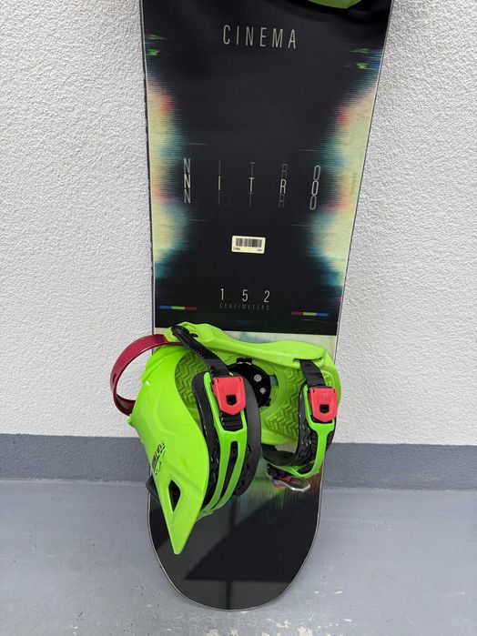 placa snowboard nitro cinema L152cm