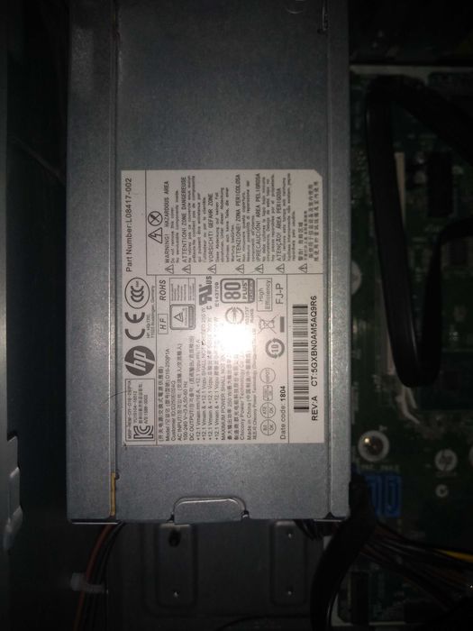 Компютър Hp I5-8500 без рам и диск.