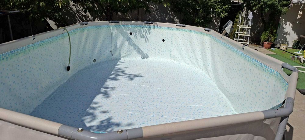 Piscina 6m/3,7m, 1,22 inaltime