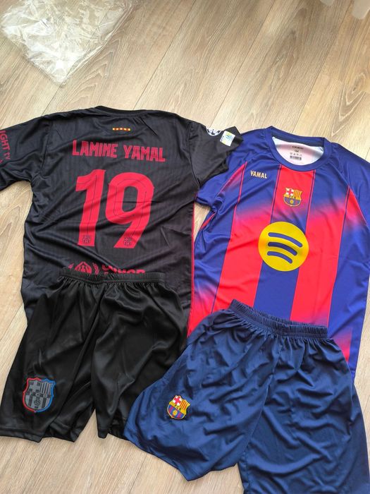 Детски футболни екипи ХАЛАНД, Мбапе Меси РоналдоЯминЯмал Леброн Джеймс