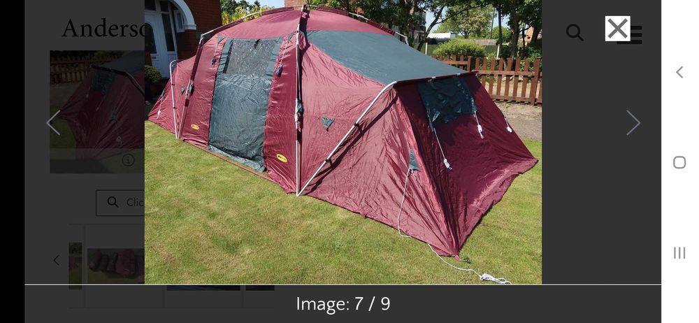 Палатка 6м дължина 3м ширина