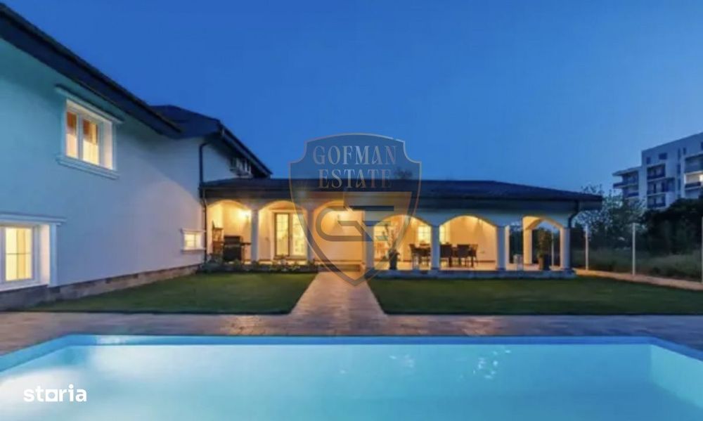 Vila moderna cu piscina de inchiriat in extrasezon, Mamaia Sat