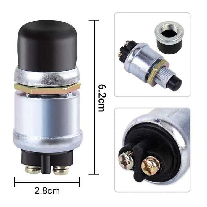 Старт бутон за запалване, клаксон, тромба 12V 50A
