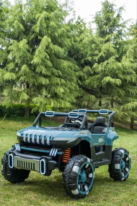Большая детская машина с пультом двухместный Багги 8688 модел 4х4