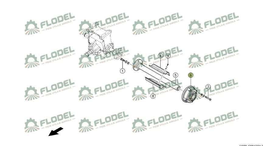 Lagar cu rulment rotor combina CLAAS 355710