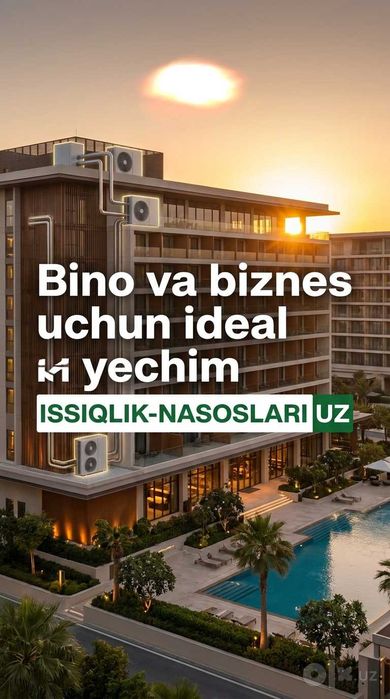 Тепловой Насос Ахангаран Issiqlik Nasosi Ohangaron -40% SKIDKA