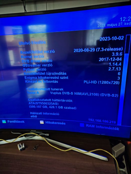 Receptor satelit vu+uno si vu zero