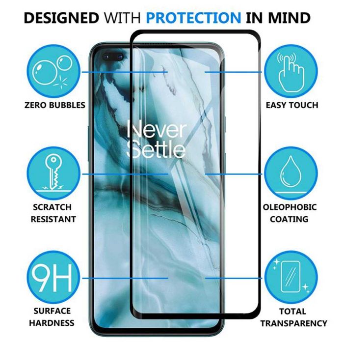 Folie sticla curbata FULL Glue pentru OnePlus Nord N10 5G