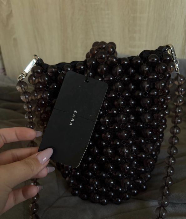 Сумка Zara из бусин
