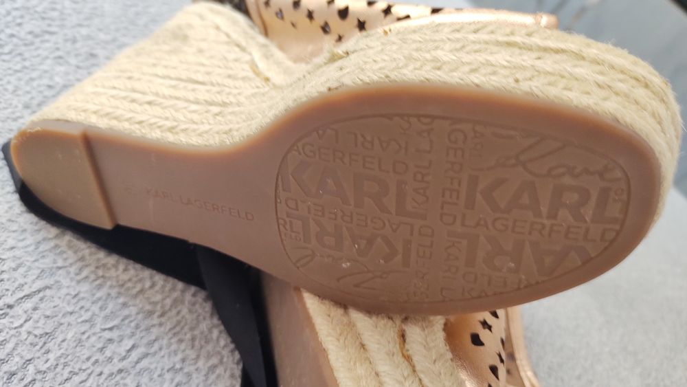 Sandale dama Karl Lagerfield