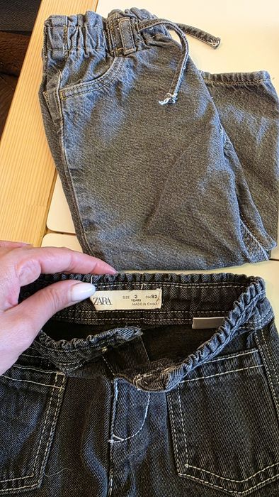 Сет детски дънки Zara, H&M, Sinsay - 13 €