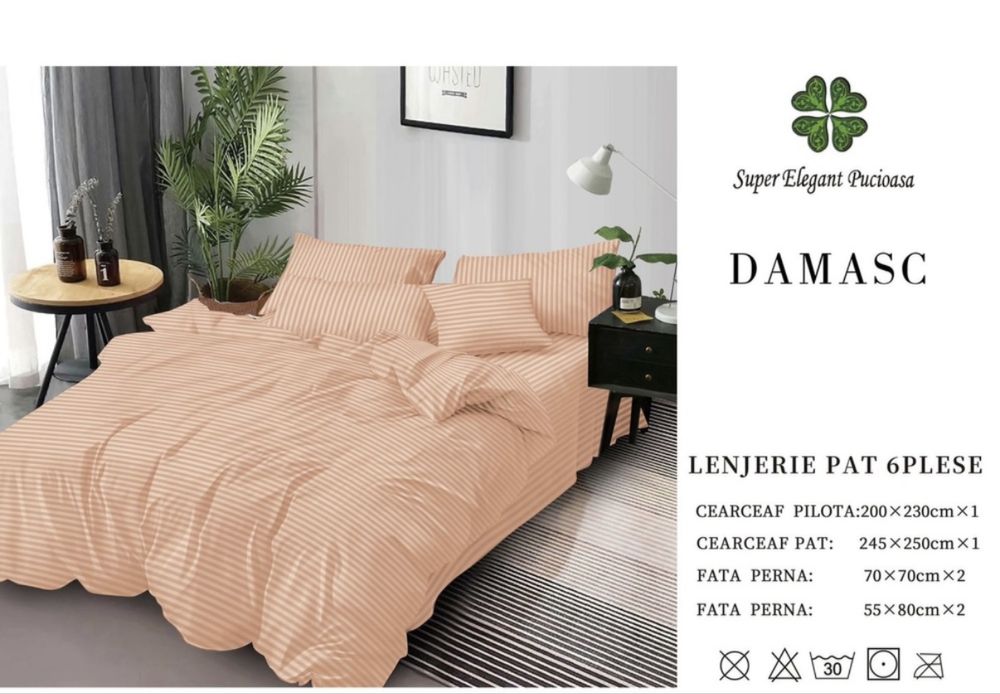 Lenjerie Damasc Pucioasa