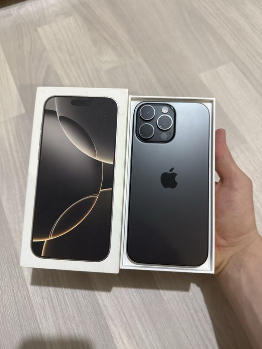 Айфон 16 про мах 256гб 100%