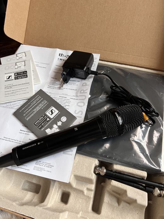 Microfon Sennheiser ew500 g4 945 Wireless la cutie