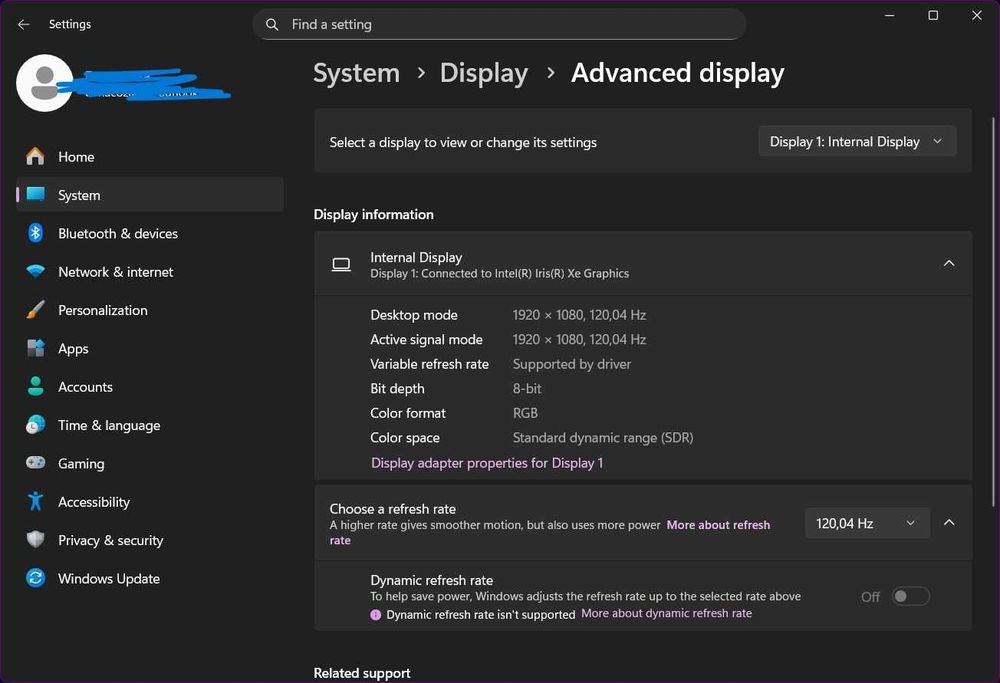Laptop Dell model Vostro3520,i5-1135G7, 2.4GHz