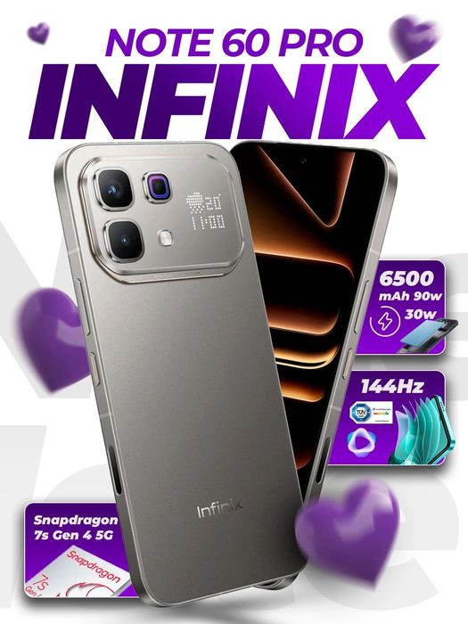 Infinix Note 60 Pro sotiladi — kecha olingan, yangi holatda