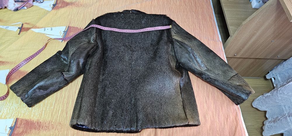 Haina dama din blana naturala de foca