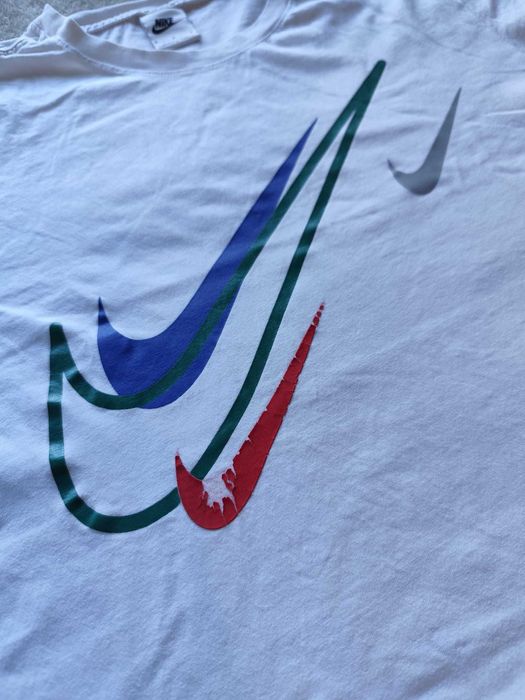 Tricou alb Nike logo