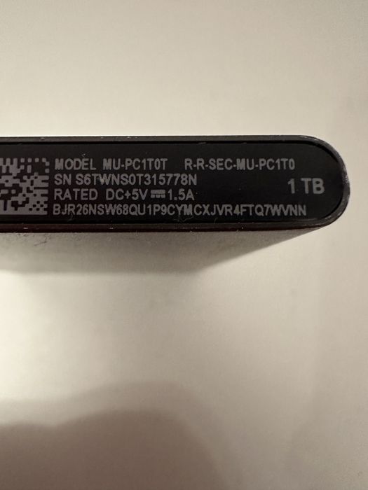 Samsung SSD T7 1T
