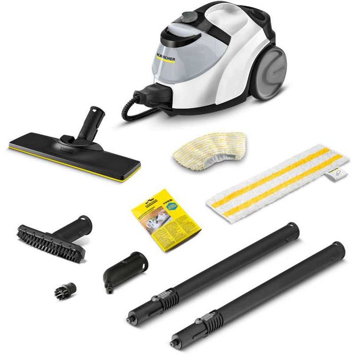 Aparat de curatat cu abur multifunctional Karcher SC 5 EasyFix Iron Plug, 1.512-660.0, 2250 W, 4.2 bari, rezervor 1.5 L, Funcie VapoHydro