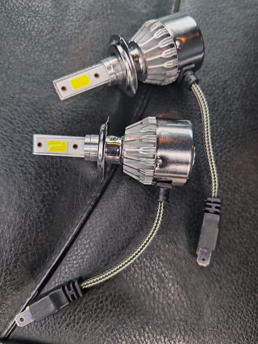 Vand lumini LED h7 cu ventilatie