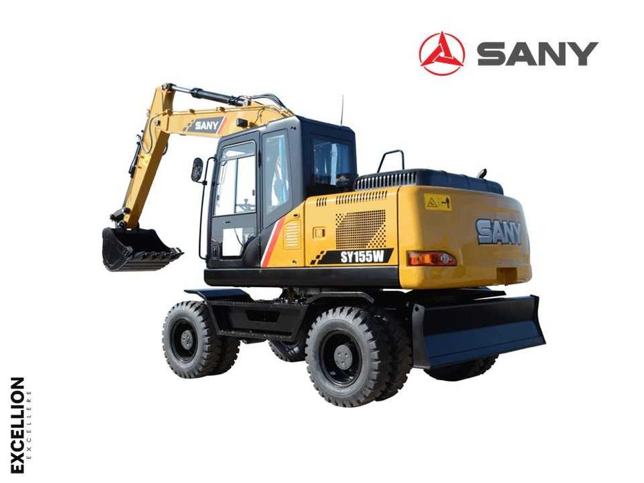 Экскаватор калесный SANY SY155W