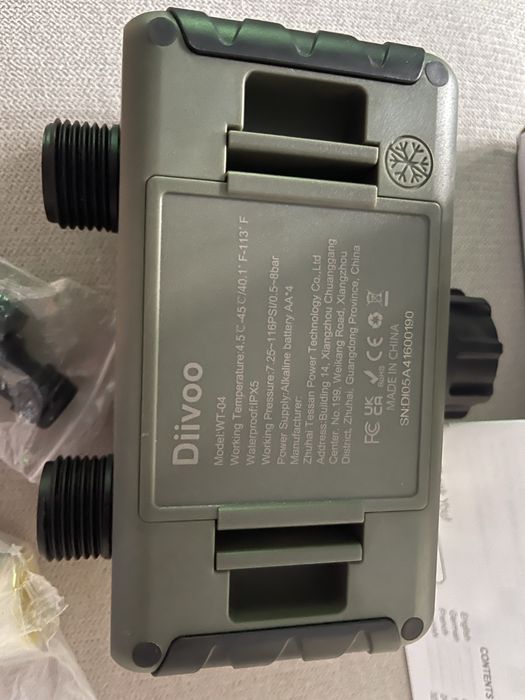 Temporizator Diivoo pentru irigare /furtun robinet .