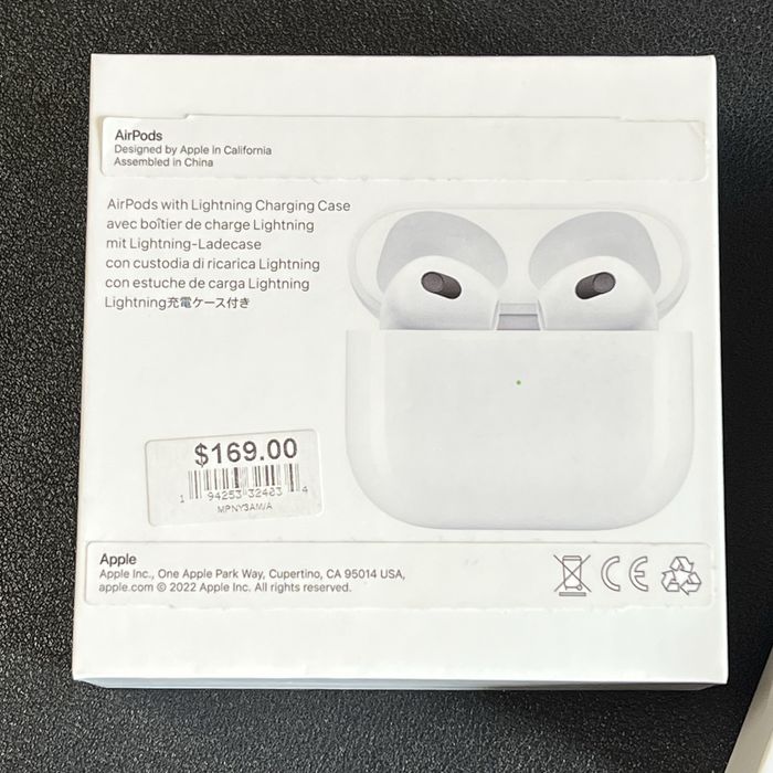 Apple/Airpods (3rd generation) / Airpods 3 (ОРИГИНАЛНИ)