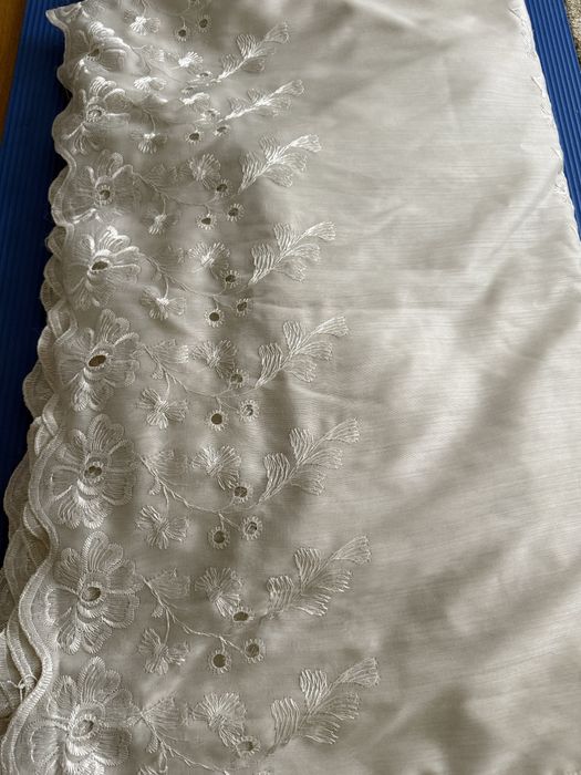 Пердета дантела с рязана бродерия