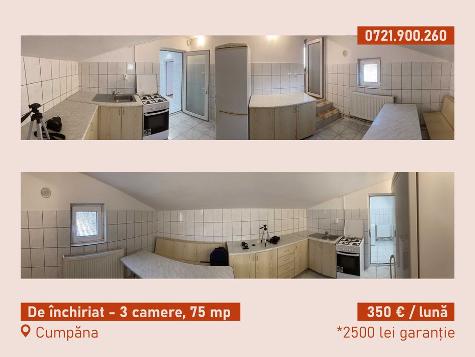 Apartament cu 3 camere, balcon și terasă – Intrare separată, Etaj 1