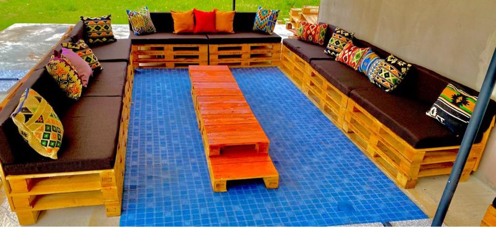 Saltele si perne pentru mobilier gradina,foisor,leagan,baldachin,scaun