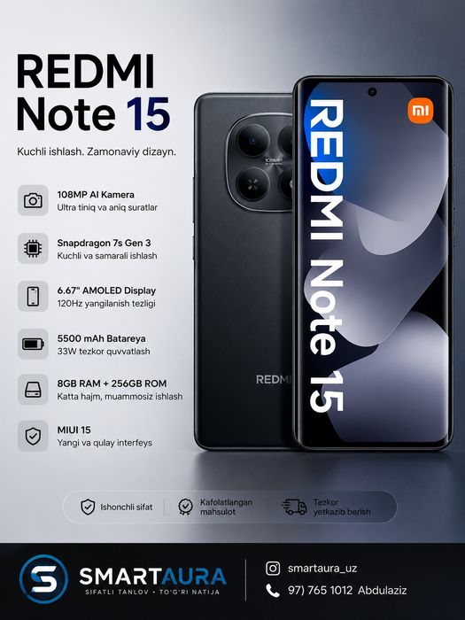 Redmi Note 15 xiaomi