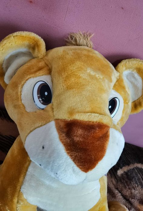 3 големи плюшени играчки-тигър, мечка и слон, може и поотделно