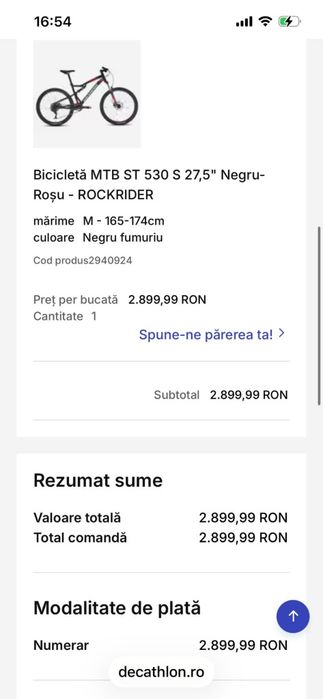 Bicicleta MTB  Rockrider