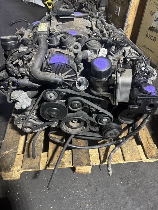 M272 e35 двигатель акпп 722.9 7G троник авторазбор мерседес бу оригина