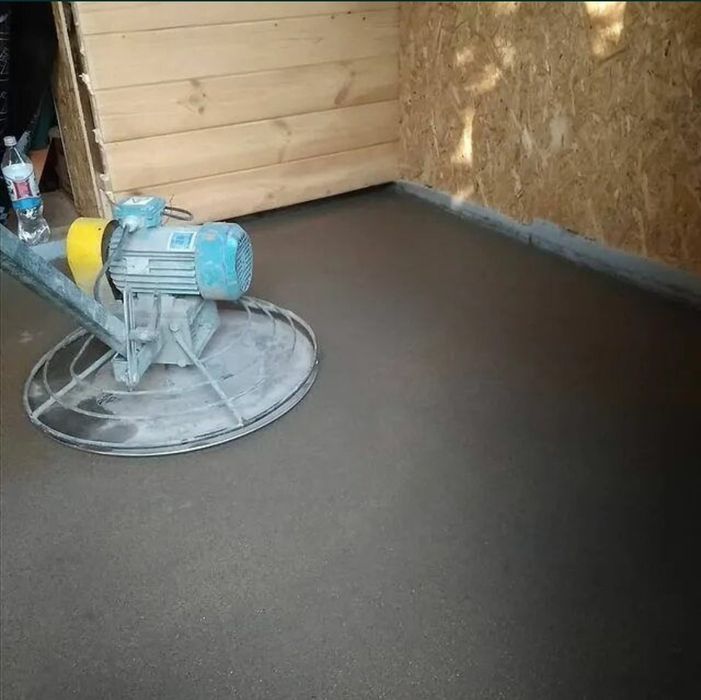 Полусухая стяжка пола