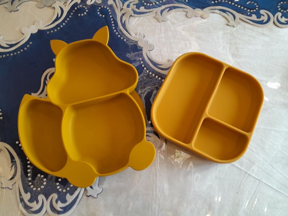 Детская тарелка с присоской