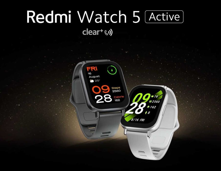 Часовник Smartwatch Redmi Watch 5 Active, Midnight Black НОВ