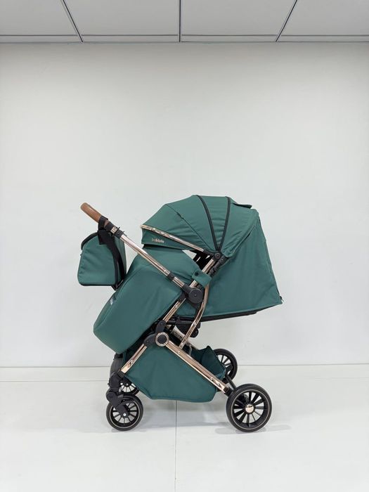 Новая Коляска с перекидными ручками зима-лето со склада