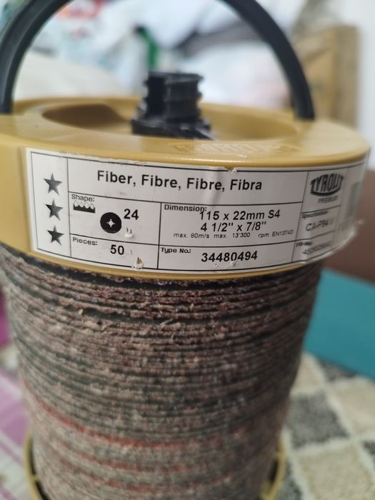 Discuri fibra pentru slefuit